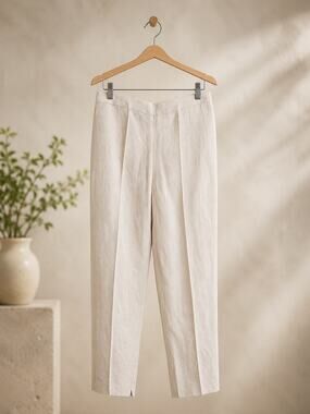 Antonelli Firenze Linen / Viscose Pants / Trousers Size 46 IT / US 10